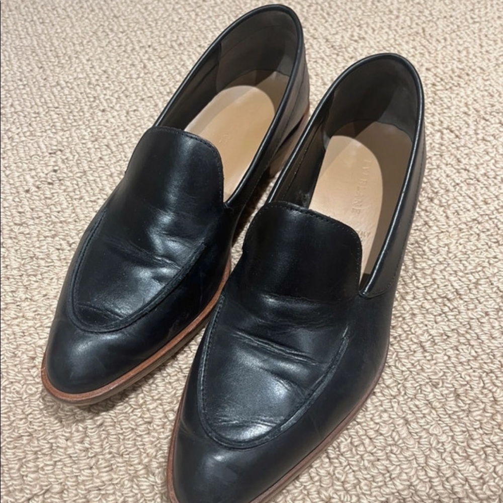 Everlane Black Modern Loafer Leather
